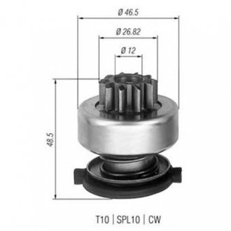 Фото автозапчастини бендикс стартера FORD MAGNETI MARELLI AMB0309