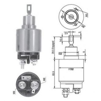 Фото автозапчасти втягуюче реле стартера MAGNETI MARELLI AME0128