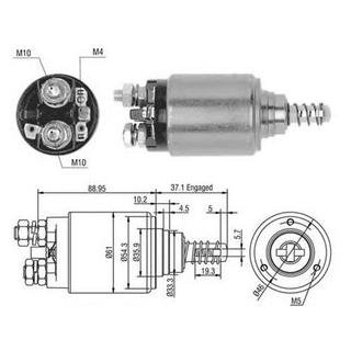 Фото автозапчасти соленоид IVECO,RENAULT - BOSCH [940113050402] MAGNETI MARELLI AME0402