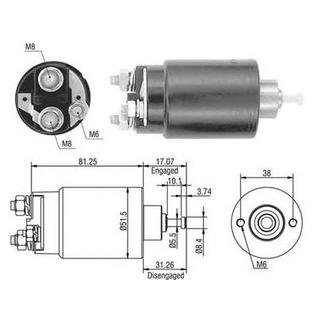 Фото автозапчастини соленоид FORD,MAZDA - FORD/ VISTEON [940113050404] MAGNETI MARELLI AME0404