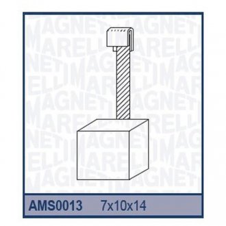 Фото автозапчасти щітки стартера MAGNETI MARELLI AMS0013