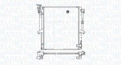 Фото автозапчасти радіатор охолоджування MAGNETI MARELLI BM1773