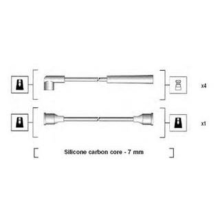 Фото автозапчасти набір проводів MAGNETI MARELLI MSK765