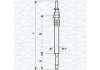 Фото автозапчасти свеча накала OPEL OMEGA B,VECTRA B,передн.ERA B SAAB 9-3 VAUXHALL VECTRA [062900025304] MAGNETI MARELLI UC28A (фото 1)