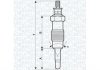 Фото автозапчасти свічка розжарювання MAGNETI MARELLI UX12A (фото 1)