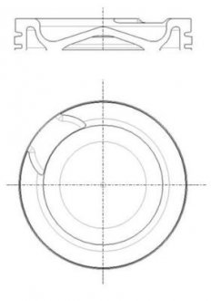 Фото автозапчасти поршень MAHLE / KNECHT 001 PI 00191 000