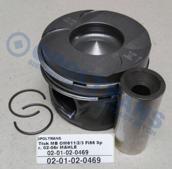 Фото автозапчасти tе‚ok mb om611/2/3 fi88 spr. 02-06r mahle MAHLE / KNECHT 0201020469