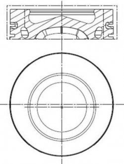 Фото автозапчасти поршень MAHLE / KNECHT 028 PI 00140 000