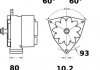Фото автозапчасти генератор MAHLE / KNECHT AAN3108 (фото 1)