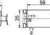 Резистор вентилятора DAF CF 65, CF 75, CF 85, XF 105, XF 95 CE136C-XE390C 01.01- MAHLE / KNECHT ABR 14 000P (фото 2)