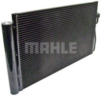 Радиатор кондиционера (с осушителем) BMW 5 (E60), 5 (E61), 6 (E63), 6 (E64), 7 (E65, E66, E67) 2.0D-4.4D 06.02-12.10 MAHLE / KNECHT AC 345 000S
