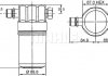 Фото автозапчасти осушитель кондиционера AUDI 80 B4, 90 B3, A4 B5, A6 C5, CABRIOLET B4, COUPE B3; Volkswagen PASSAT B5 1.6-4.2 04.87-01.05 MAHLE / KNECHT AD 36 000S (фото 1)