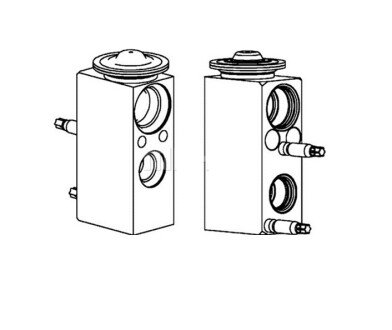 Фото автозапчастини розширювальний клапан кондиціонера MERCEDES AMG GT (C190), C (C204), C T-MODEL (S204), C (W204), CLS (C218), CLS SHOOTING BRAKE (X218), E (A207), E (C207), E T-MODEL (S212), E (W212) 1.6-6.2 01.07- MAHLE / KNECHT AVE112000P