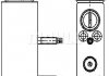 Розширювальний клапан кондиціонера CITROEN C5 III, C6; PEUGEOT 407 1.6-3.0D 03.04- MAHLE / KNECHT AVE70000P (фото 2)