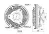 Фото автозапчастини муфта вентилятора радіатора MERCEDES ACTROS, ACTROS MP2 / MP3 OM541.948-OM542.964 04.96- MAHLE / KNECHT CFC 12 000S (фото 1)