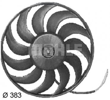 L вентилятор радіатора AUDI A6 ALLROAD C6, A6 C6 2.0-4.2 05.04-08.11 MAHLE / KNECHT CFF 133 000S (фото 1)