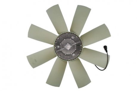 Муфта вентилятора радиатора (с вентилятором, 750 мм, количество лопастей 8, количество контактов 5) VOLVO FH, FH12 D12A340-D13A460 08.93- MAHLE / KNECHT CFF441000P (фото 1)