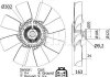 Муфта вентилятора радіатора (з вентилятором 750мм, кількість лопатей 8, кількість шпильок 6) SCANIA P,G,R,T DC11.08-DT16.08 03.04- MAHLE / KNECHT CFF 454 000S (фото 4)