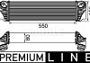 Интеркулер BMW 5 (F10), 5 (F11), 5 GRAN TURISMO (F07), 7 (E65, E66, E67), 7 (F01, F02, F03, F04) 2.0D/3.0D 09.02-02.17 MAHLE / KNECHT CI 184 000P (фото 1)