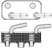 Фото автозапчасти масляний радiатор BMW E46 MAHLE / KNECHT CLC 180 000S (фото 1)