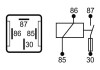 Фото автозапчасти реле рабочего тока 15А; 12В; количество столбов 4шт MAHLE / KNECHT MR 50 (фото 3)