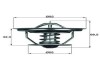 Фото автозапчасти термостат охлаждающей жидкости (75°C, без прокладки) SCANIA 2, 3, 3 BUS, 4 DC11.01-DTC11.02 05.80- MAHLE / KNECHT TX 35 75 (фото 1)