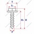 Фото автозапчасти саморез a 20 b 10 c 6,2 h 18 lexus ct200h 11-17, lexus ct200h 17-, lexus es 06-12, lexus es 12-15, lexus es 15-18, lexus gs 05-12, lex 09-13, lexus gx 470 03-09, lexus is 05-13, lexus is 13-16, lexus is 16-20, lexus ls 460 07-13, lexus ls 460 13- MAK K18900 (фото 2)