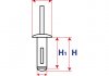 Заклепка пластиковая заклепка пластиковая alfa romeo 145/146 95-00, alfa romeo 156 03-07, alfa romeo 159 07-12, bmw 1 (e81/e87) 04-11, bmw 1 (f20/f1 bmw 1 (f20/f21) 15-19, bmw 1 (f40) 19-, bmw 2 (f22/f23) 14-, bmw 2 (f45/f46) 14-, bmw 3 (e30) 82- MAK K25050 (фото 2)