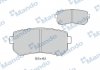 Фото автозапчасти гальмівні колодки до дисків HYUNDAI HYUNDAI ACCENT 2005 - 2010, ACCENT III 2005 - 2010, ix20 2010 >>, ix35 2010 >>, i30 2007 - 2011, SONATA V 2005 >>, SONATA VI 2009 >>] MANDO MBF015219 (фото 1)