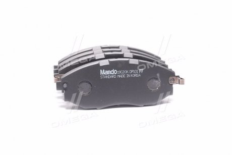 Колодки гальмові дискові передні MANDO MPD24 (фото 1)