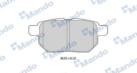 Фото автозапчасти колодки торм.дисковые задн. TOYOTA AURIS,COROLLA,IQ,PRIUS,URBAN CRUISER,YARI MANDO MPT20