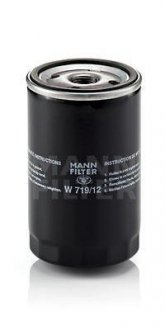 Масляний фільтр Volkswagen TRANSPORTER III 1.6/1.9/2.1 05.79-07.92 MANN W719/12 (фото 1)