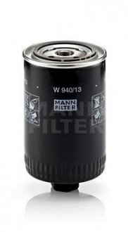 Масляный фильтр AUDI 100 2.5D 12.90-07.94 MANN W940/13 (фото 1)