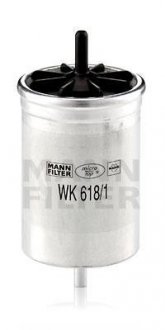 Топливный фильтр RENAULT LAGUNA I, SAFRANE II 1.8-3.0 11.93-03.01 MANN WK 618/1