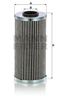 Гидравлический фильтр трансмиссии DAF DB, SB, TB; IVECO CITYCLASS, CROSSWAY, MAGELYS, URBANWAY; MAN FOC, G90, HELICON, HOCL, L2000, LION S INTERCITY D0226MCFO/170-XE315C 10.75- MANN H 10 009 Z (фото 1)