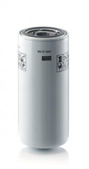 Масляный фильтр AGRO, przykręcany, M45x1,5mm, wys.308mm MANN WD 13 145/3 (фото 1)