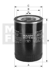 Паливний фільтр MANN WDK11102/2