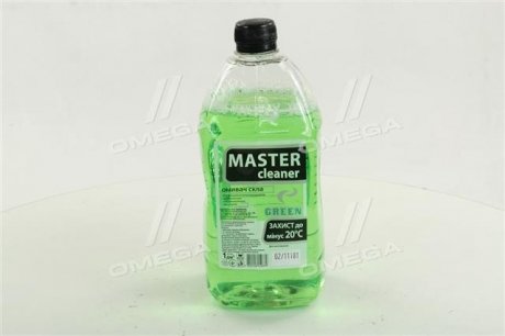 Омивач скла зимовий Мaster cleaner -20 Екзотик 1л Master cleaner 48021081