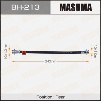 Тормозной шланг Almera N15 95-00,200SX S14 94-99 MASUMA BH213