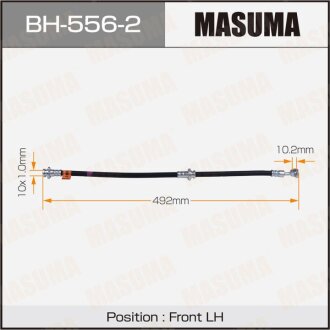 Фото автозапчастини гальмівний шланг X-Trail T30 01-07 MASUMA BH5562