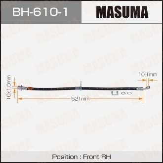 Тормозной шланг Civic 06-11 MASUMA BH6101 (фото 1)