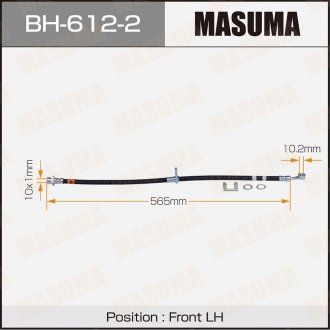 Шланг тормозной MASUMA BH6122