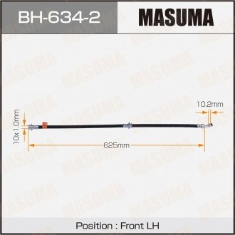 Шланг тормозной MASUMA BH6342