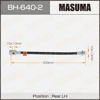 Тормозной шланг Infiniti QX70,FX70 S51 08- MASUMA BH6402 (фото 1)