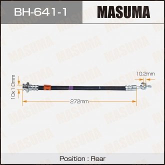 Тормозной шланг Murano Z50 02-07 MASUMA BH6411