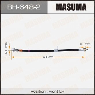 Шланг тормозной MASUMA BH6482