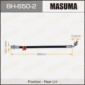 Тормозной шланг RAV-4 ACA2#,CLA2#,ZCA2# 00-05 MASUMA BH6502