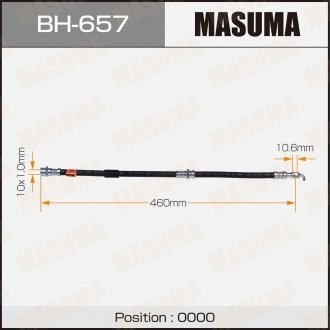 Шланг тормозной MASUMA BH657