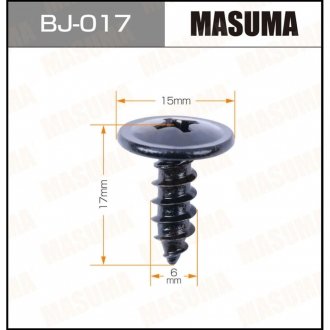 Саморез 6x17мм (комплект 10шт) Toyota MASUMA BJ017 (фото 1)
