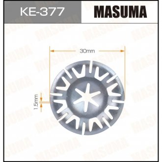 Клипса (кратно 50) (KE-377) MASUMA KE377 (фото 1)